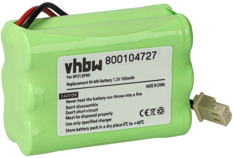 Vhbw - Replacement Battery compatible with Dogtra 2200NCP Transmitter, 2202NCP Transmitter, rr Deluxe, rrd Dog Collar Trainer (700mAh, 7.2V, NiMH)