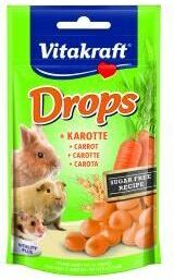 Vitakraft - Small Animal Drops Carrot 75G 25788 - 75g 2 - 572541