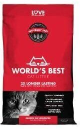 Fibrecycle - Worlds Best Cat Litter 14lb Multi Cat Unscented (6.35kg) - 736261