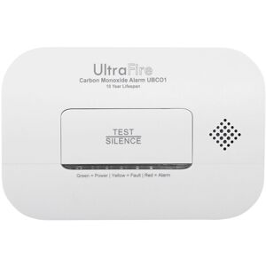 UltraFire UBCO1- 10 Year Life LED Carbon Monoxide Alarm 5 Year Warranty