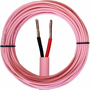 Loops - 100m (330 ft) Low Smoke Speaker Cable 16AWG 1.5mm pure copper lszh 100V Double Insulated