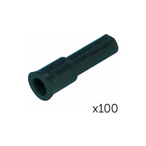 Loops - 100x f Connector Outdoor Cable Boot Strain Relief RG59 RG6 Satellite Aerial
