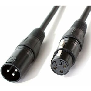 LOOPS 10m 3 Pin XLR Male to Female DMX Lighting Cable DJ Gig LED Signal Light Lead