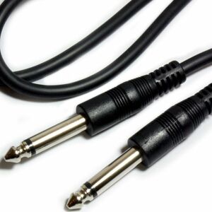 LOOPS 10m 6.35mm Mono Male to Male Guitar Cable ¼