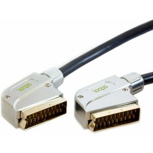 Loops - 10m scart Male to Plug Cable gold pro quality Audio & Video tv dvd rgb Lead