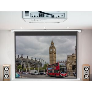Livingandhome - 120' Electric Motorised Projector Screen