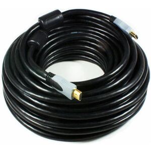 Loops - 20m 65 Foot High Speed hdmi Male To Male Cable Triple Shield V1.4 Lead hd Plug