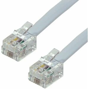 LOOPS 20m RJ11 Male to Plug Cable Router Modem Lead Broadband Filter Phone adsl Fax