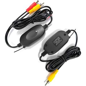 TINOR 2.4GHz Wireless Video Transmitter and Receiver for Car Rear View Camera Reverse Rear View Monitor Parking System