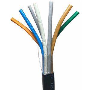 Loops - 25m (82 ft) Outdoor Rated CAT5e Cable 25 Pair Multi-Core utp Ethernet Network lan RJ45