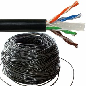 Loops - 305m (1000 ft) Outdoor CAT6 Network Cable Reel Drum Copper External Ethernet lan utp RJ45