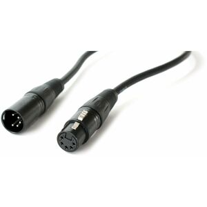 Loops - 5x 3m 5 Pin xlr Male to Female dmx Lighting Cable dj Gig led Signal Light Lead