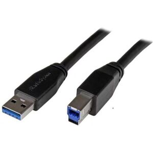 Startech - 5m Active usb 3.0 a to b Cable - Black