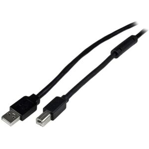 Startech - 20m Active usb 2.0 a to b Cable mm - Black