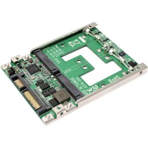 Bematik - Adapter 2.5 sata to 2-Port mSATA ssd