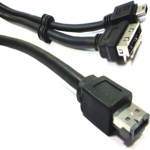 Cable or eSATA + usb eSATAp (M/MiniUSB5pin-BM + eSATA-H) 0.5m - Bematik