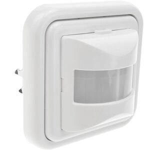 Wall infrared motion detector and ambient light 80x80mm - Bematik