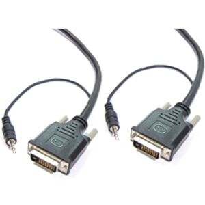 Bematik - Super dvi-d cable with audio jack of 3.5 mm male to male 1.8 m