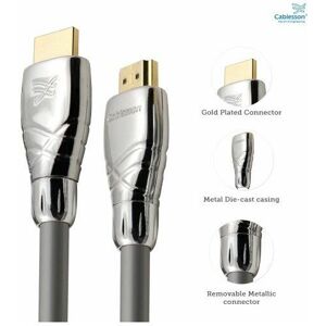 Cablesson - 5m hdmi 5m hdmi hdmi Grey hdmi cable