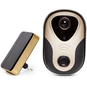 Greenice - Camera/DoorbellDoorWifi - led Lighting - Proximity Detection - Without Cables (SR-RP360)