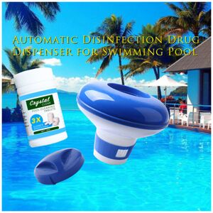 Swimming Pool Floating Tablet Chlorine Medicine Box Automatic Dosing Device Denuotop