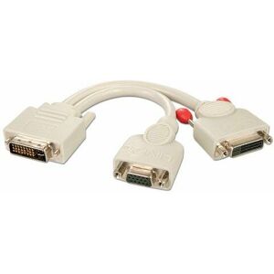 Lindy - dvi-i splitter cable vga+dvi-d