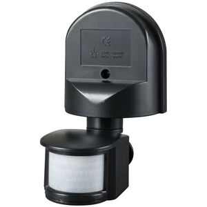 Meridian Lighting - PIR180BLK Wall Mounted pir Motion Detector Black MDNPIR180B