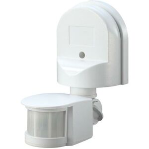 Meridian Lighting - PIR180WHI Wall Mounted pir Motion Detector White MDNPIR180W