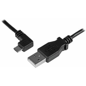 Startech - 2m a to Left Angle Micro usb Cable - Black