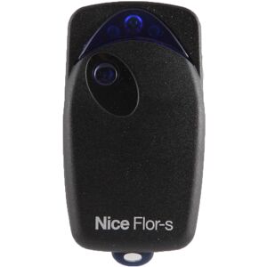 Nice - Flo1R-S   Gate and garage door remote - Black