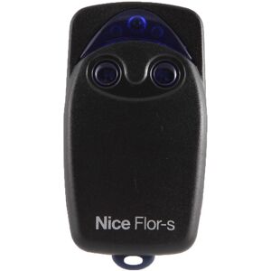 Flo2R-S   Gate and garage door remote - Black - Nice