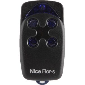 Nice - Flo4R-S   Gate and garage door remote - Black