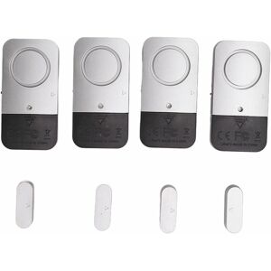 Tinor - Security door alarm, 120DB window door alarm 4 sets for hotel