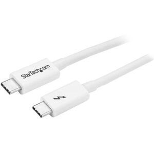 Startech - 2m Thunderbolt 3 Cable White - White