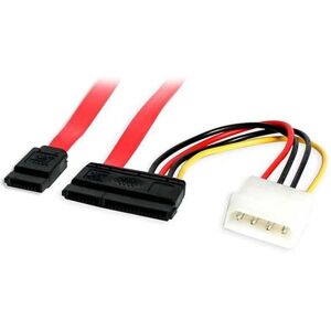 18in sata Data Cable with LP4 Adapter - Startech