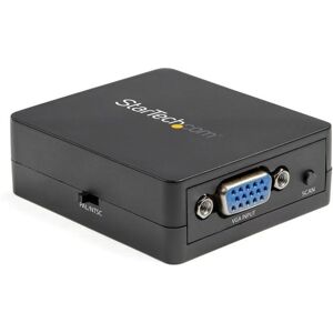 Vga to rca s Video Converter usb Power - Black - Startech