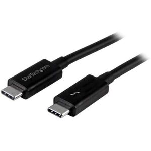 Startech - 2m Thunderbolt 3 20Gbps usb c Cable - Black