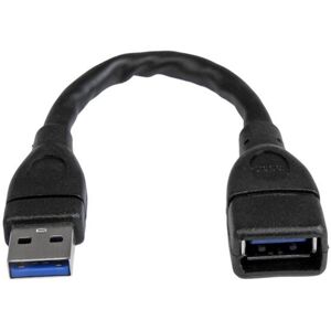 Startech StarTech 6in USB 3.0 A to A Extension Cable - Black