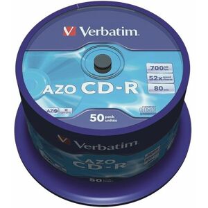 Verbatim - Cd-R 80M/700Mb Crysl Spnd50 - VM43343