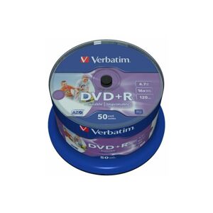 Dvd+R 16X 4.7Gb Spindle 50 - VM43512 - Verbatim