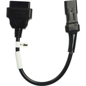 OBD2 Adapter 4 Pin to OBD2 16Pin compatible with Ducati Hyperstrada 821 Motorbike - 20 cm - Vhbw