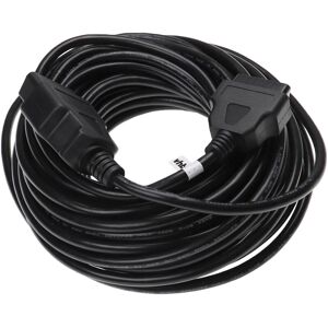 vhbw OBD2 Extension Cable 16 Pin Female to 16 Pin Male for Car - 15 m