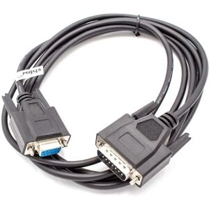 vhbw Programming Cable RS-232 compatible with Siemens Simatic 545 PLC, 505 PLC, 555 PLC Computer & Peripherals - Serial Adapter, 300 cm Black