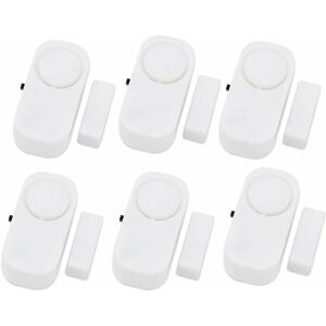 TINOR Wireless Home Doors Windows Security Entry Alarm System Pack 6