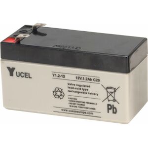 Yucel Y1.2-12N Valve Regulated Lead Acid sla Battery 12V 1.2Ah - Yuasa