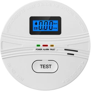 Tlily - 2 in 1 co & ,Carbon Monoxide Detectors,Smoke Detector,85DB Alarm, for ,lcd Screen,B