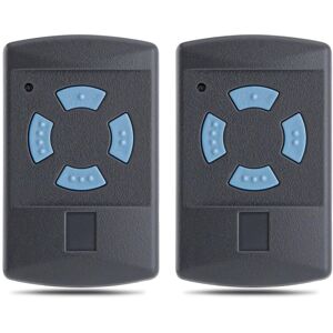 TLILY 2 Pack Garage Door Remote Control Transmitter for HSM4-868 HSE2-868 HS4-868 HSM2-868 868MHz Gate Opener Fob