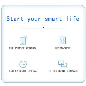 TLILY 2X Zigbee Tuya 3.0 Air Quality Monitor Home Housekeeper 5 in 1 Formaldehyde CO2 Sensor Temperature Humidity Detector