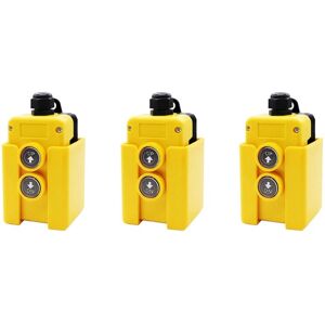 Tlily - 3X Dump Trailer Remote Control Switch 12V dc Up Down Control Switch Hydraulic Pump Power Acting Lift Unloading Truck