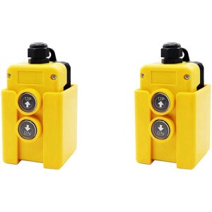 Tlily - 2X Dump Trailer Remote Control Switch 12V dc Up Down Control Switch Hydraulic Pump Power Acting Lift Unloading Truck